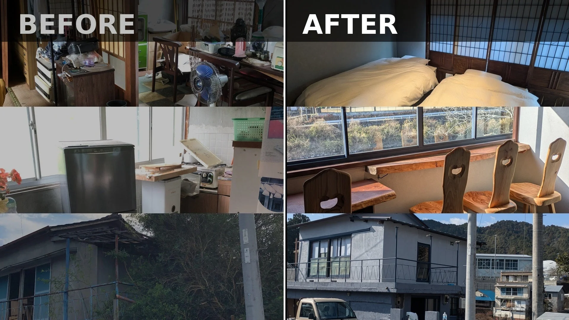 リノベーションのビフォーアフター