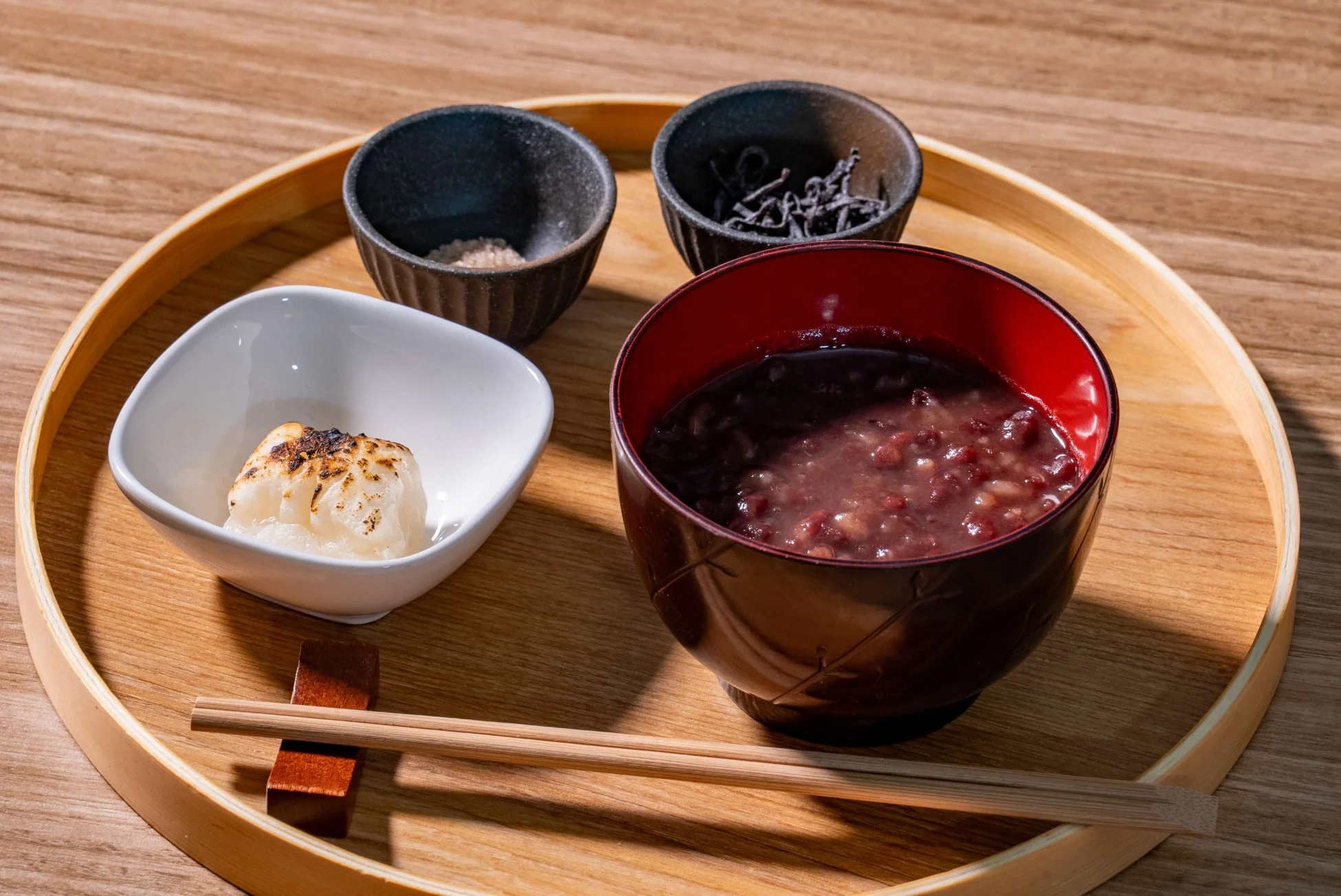 地元の塩で味わうくつろぎしるこ