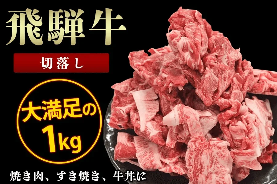 飛騨牛 切落し 大満足の1kg