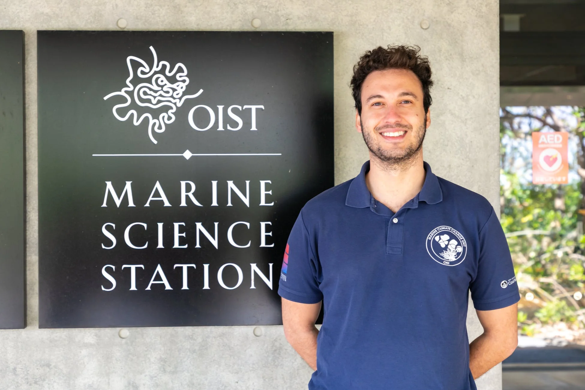 OIST海洋気候変動ユニットのルカス・フランカ・フルタード氏