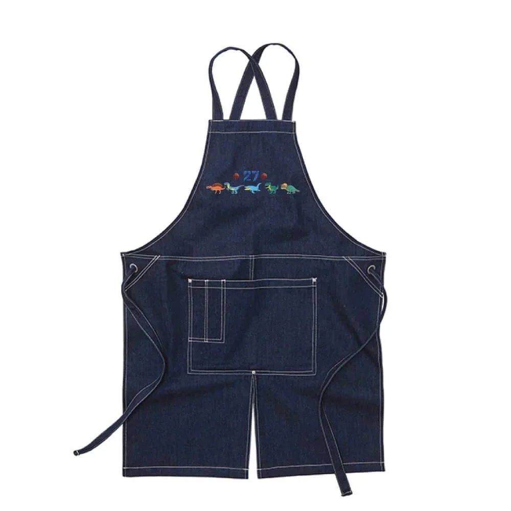 恐竜イラスト キャンバスエプロン