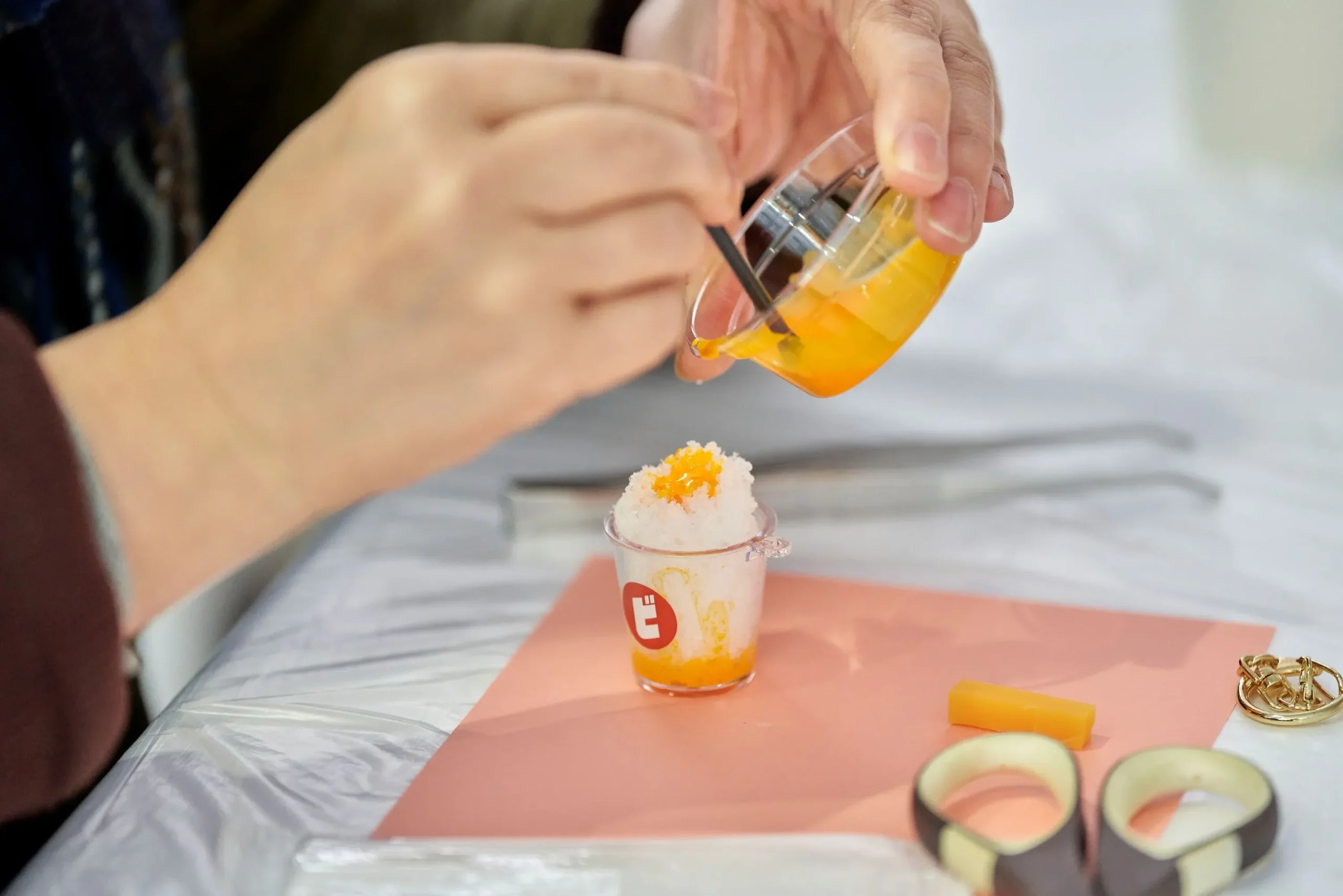 偏愛・台湾ワークショップ マンゴーかき氷