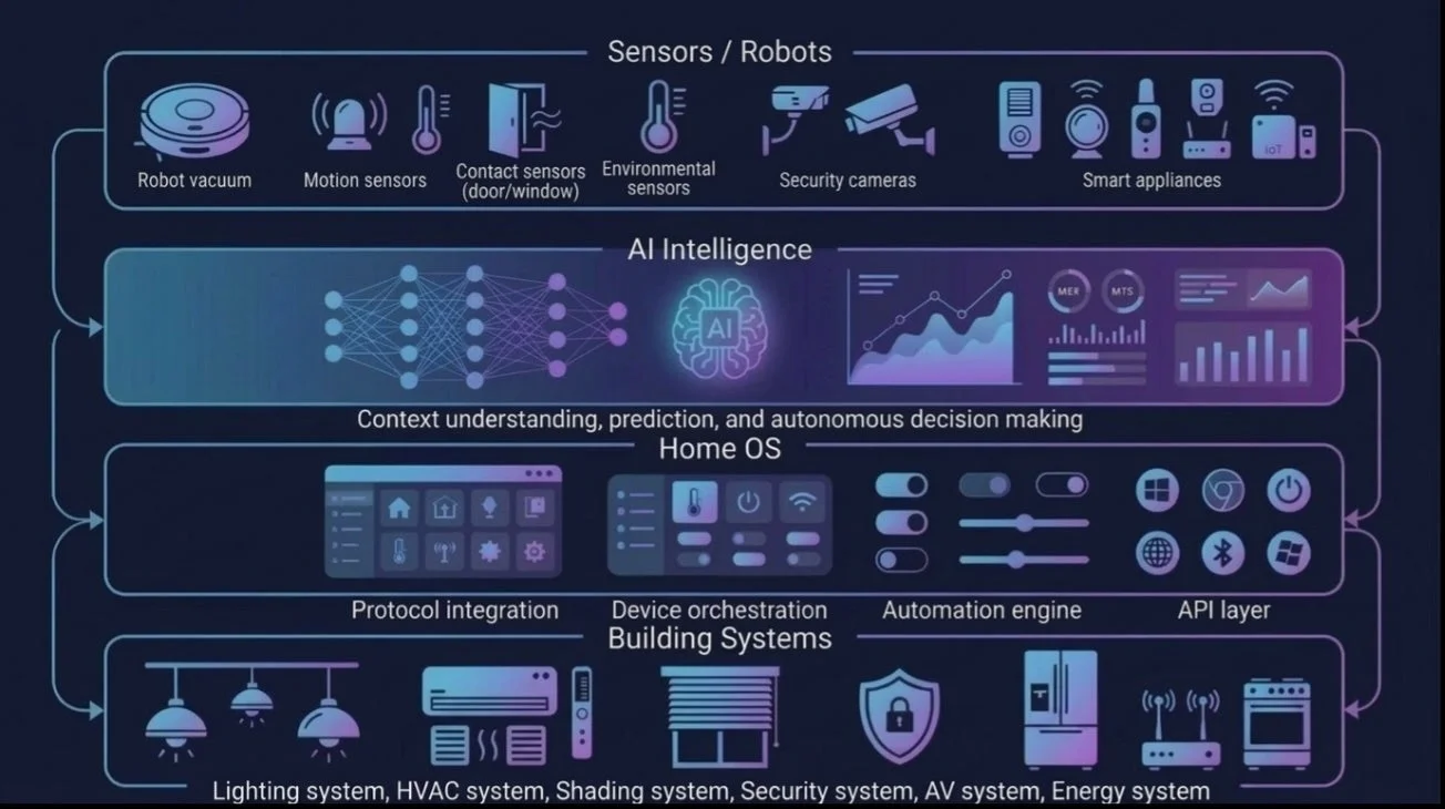 スマートホームシステムのアーキテクチャ