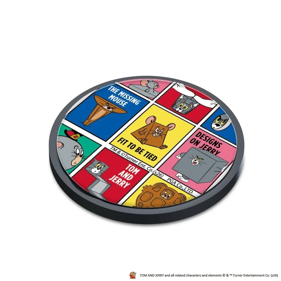 コミック風のトムとジェリーデザイン