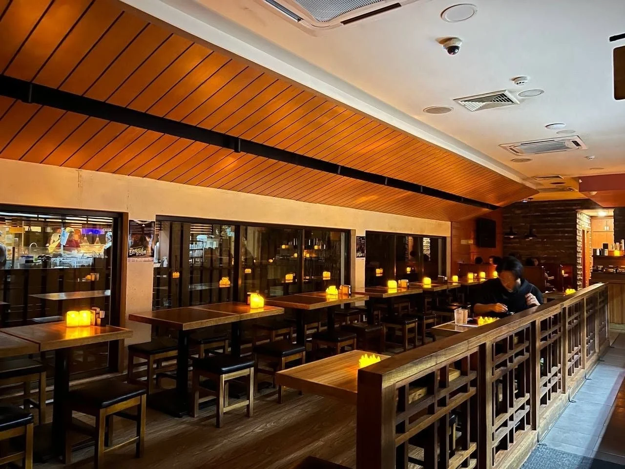 レストランの店内