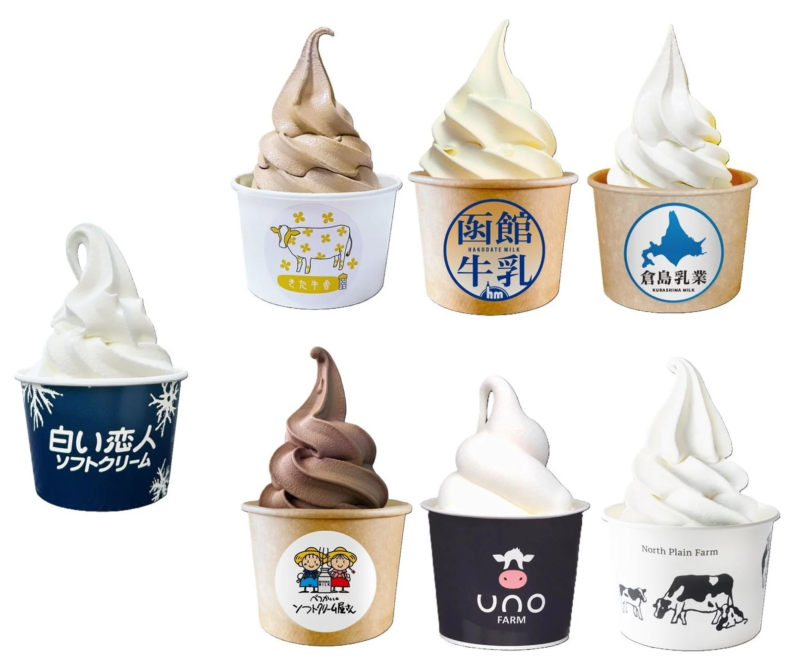 ひんやりスイーツ各種