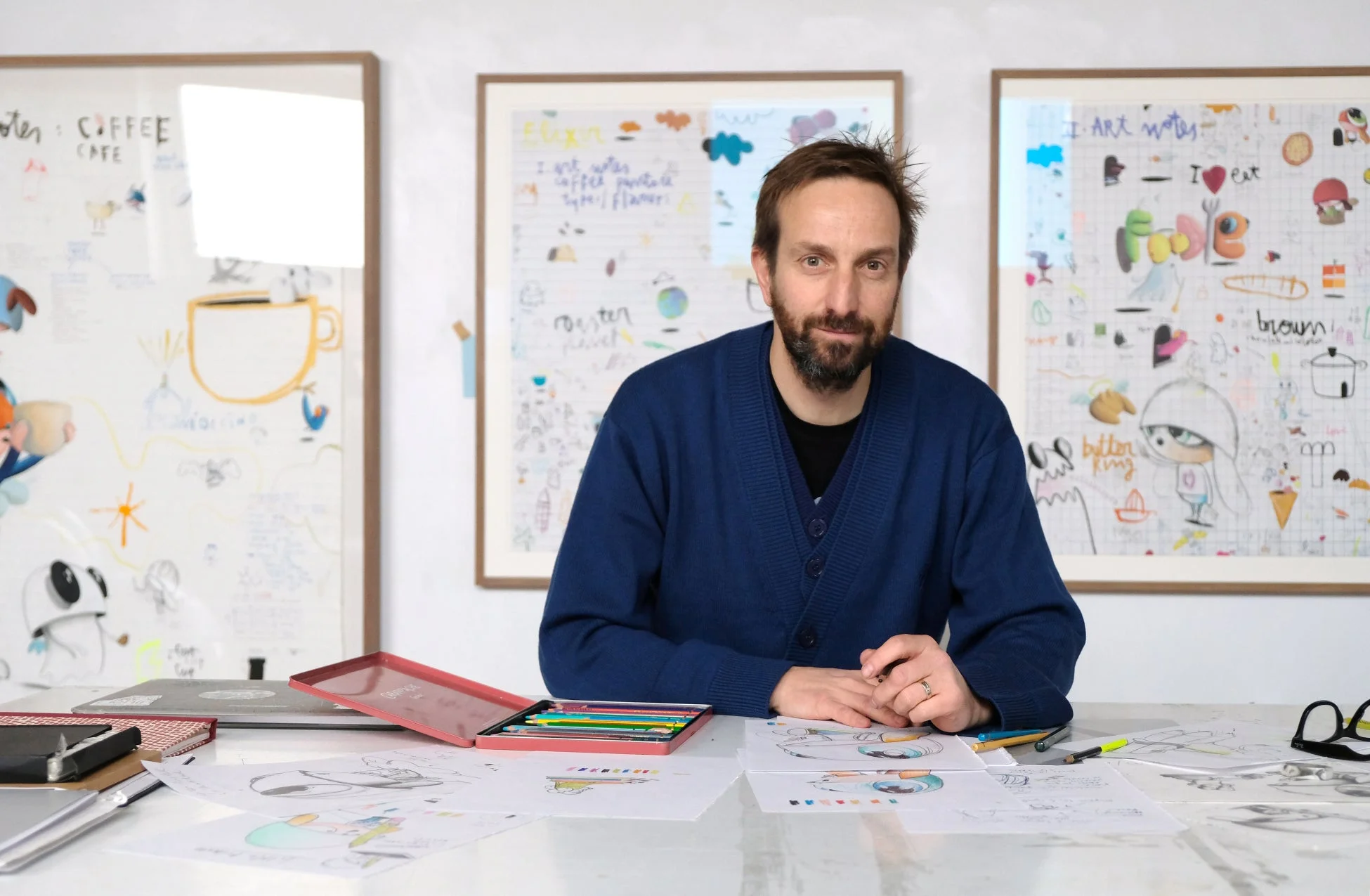 アーティストのエドガー・プランス氏