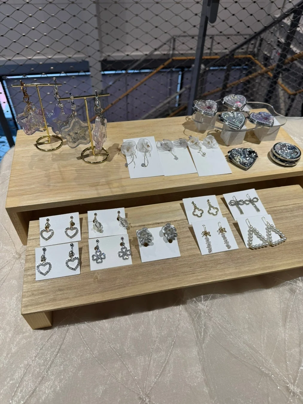 アクセサリーのマルシェブース