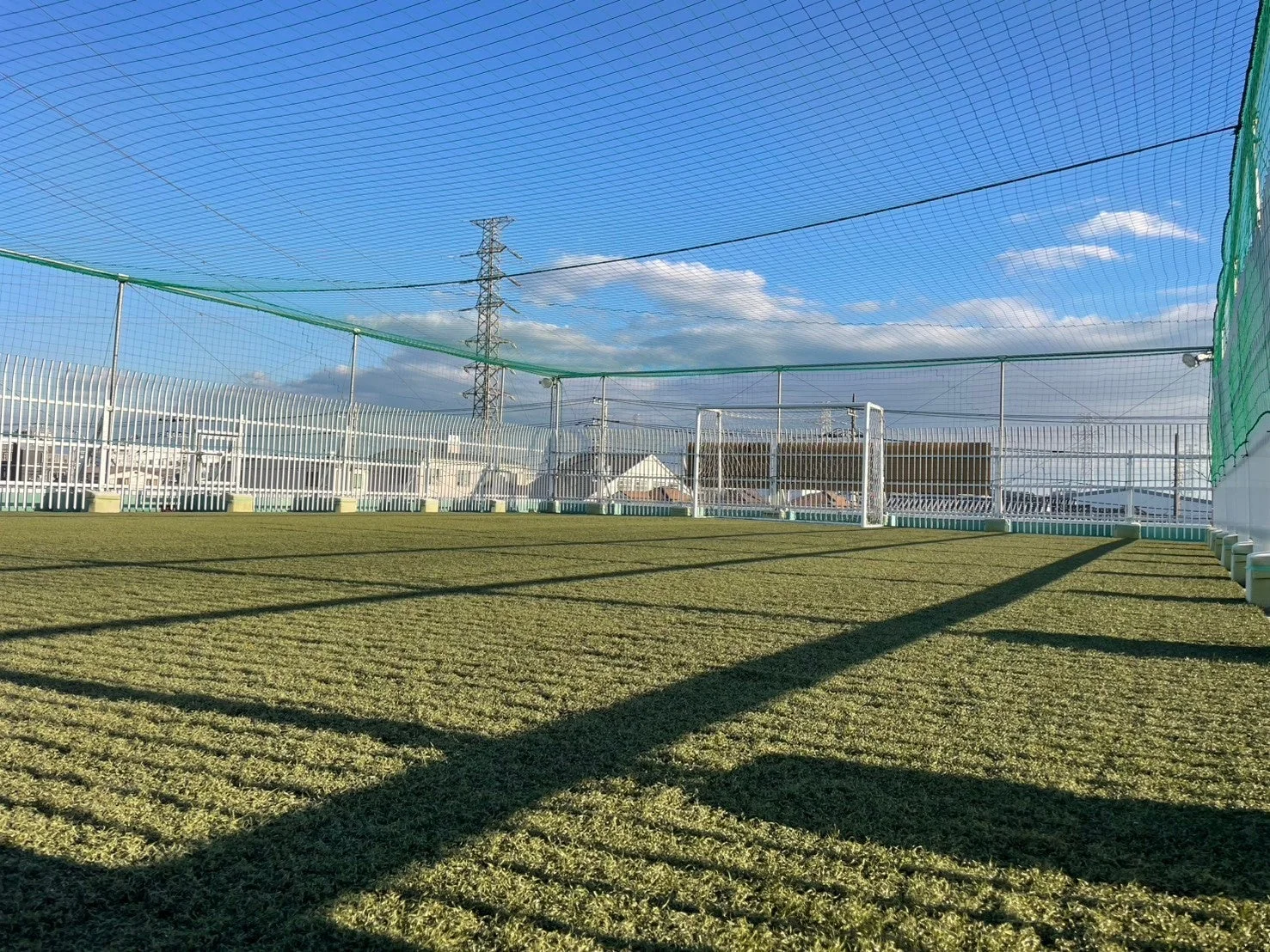 フットサルコートの風景