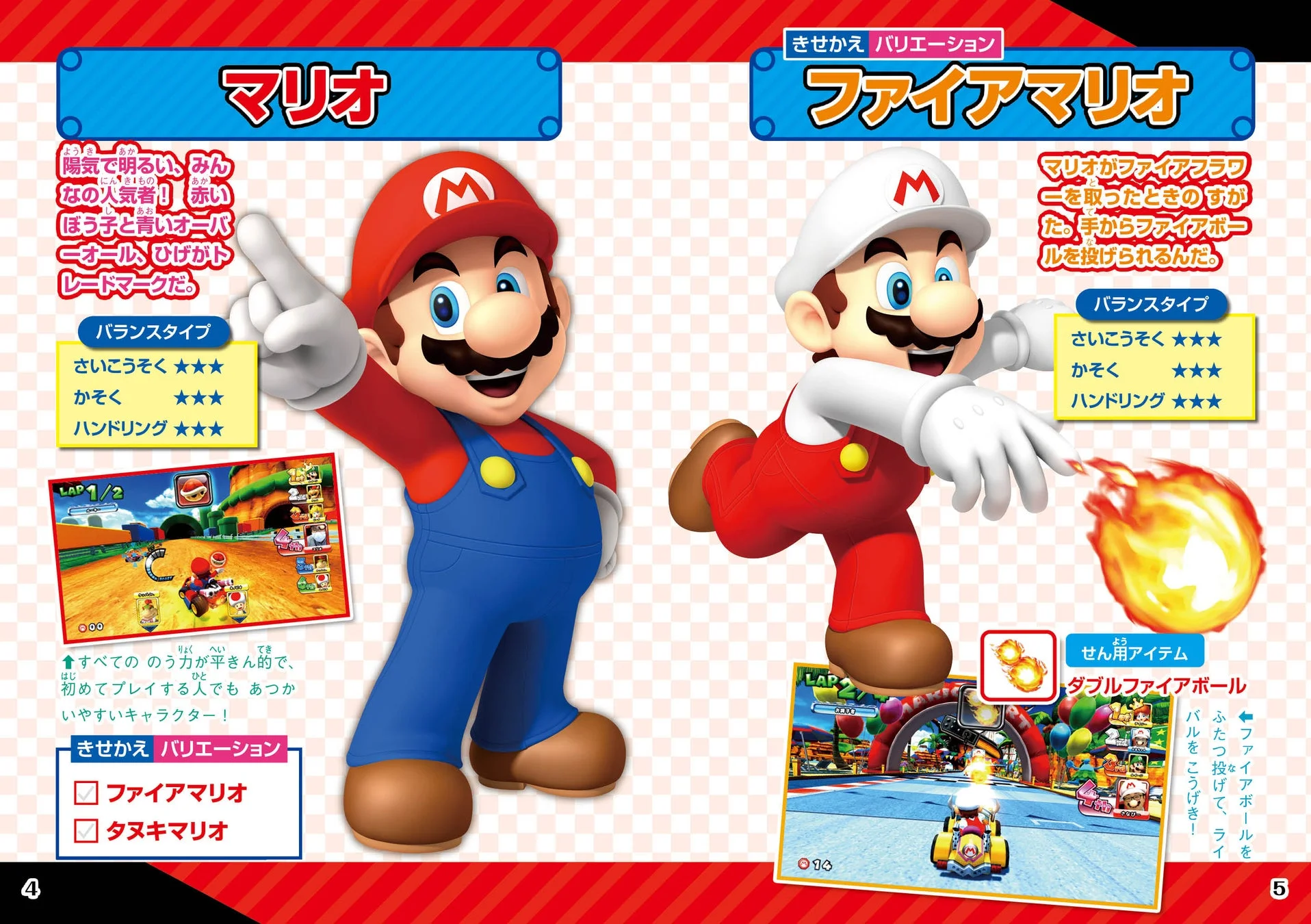 マリオのキャラクター紹介