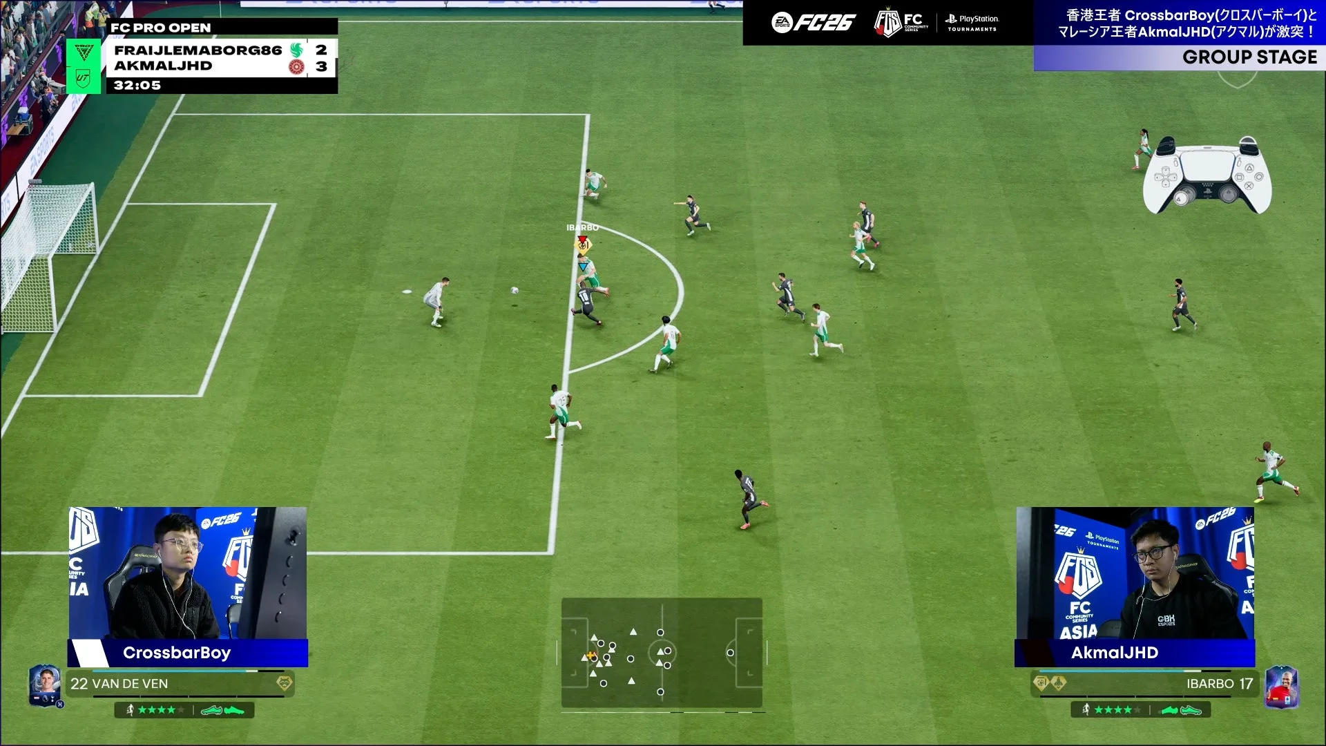 AkmalJHD選手の試合中継