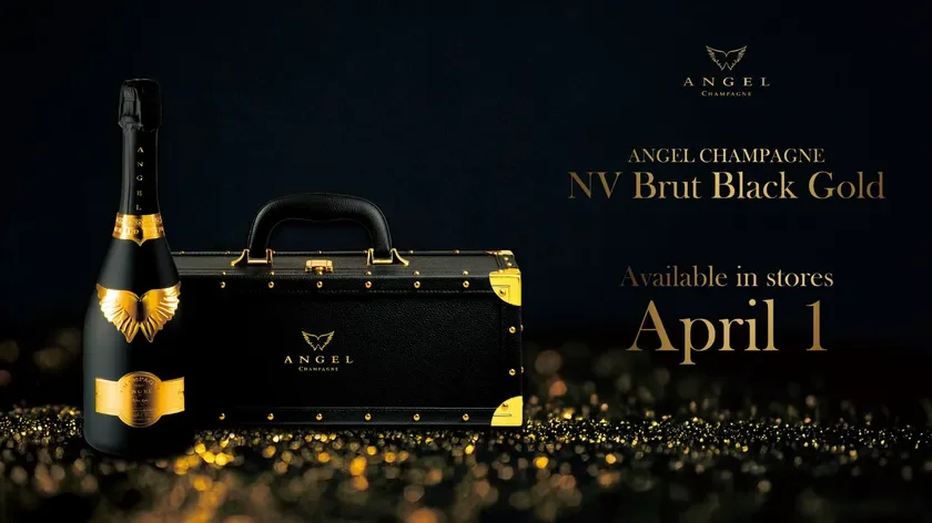 ANGEL CHAMPAGNE NV Brut Black Gold