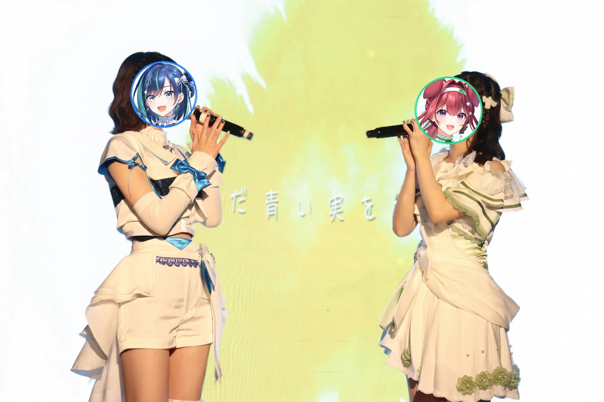 ライブステージでのパフォーマンス