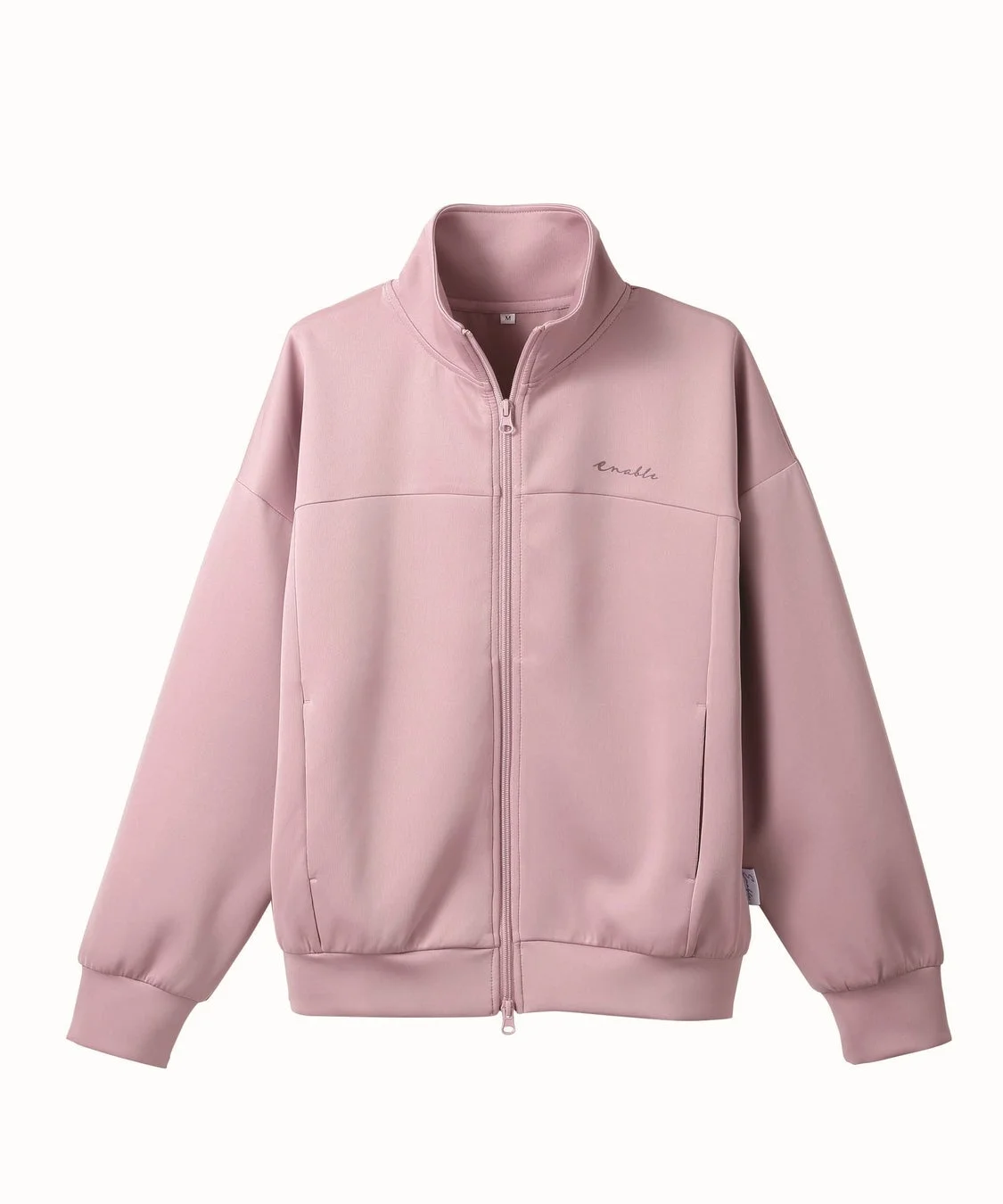 ピンクのダンボールジップジャケット