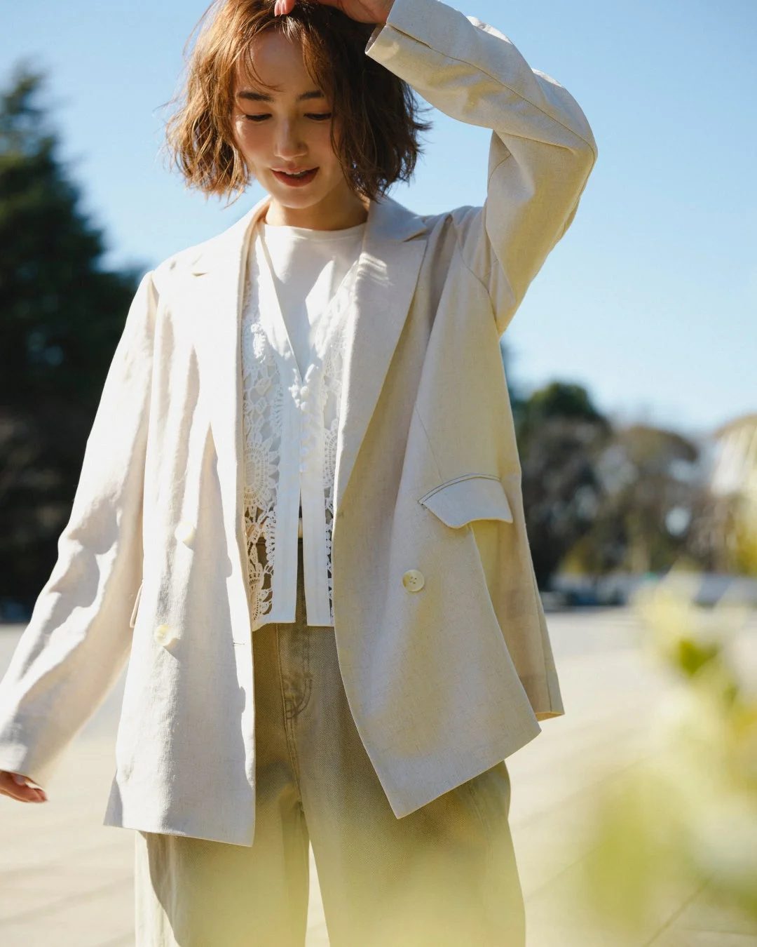 ドライタッチテーラードジャケット