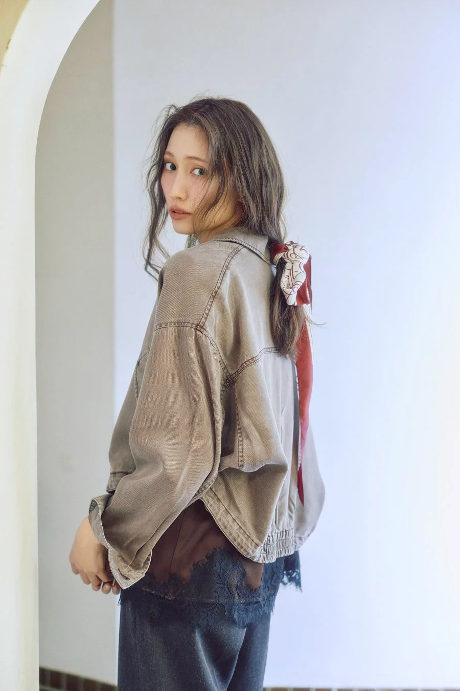 CHOCOLATE BROWNスタイル