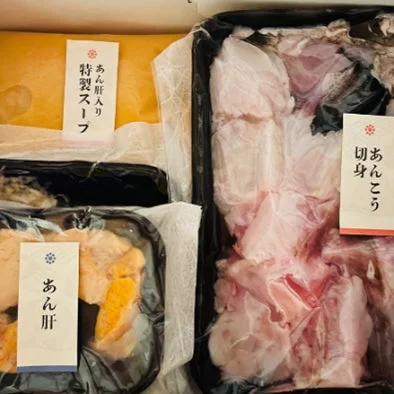 あんこう鍋セットの具材