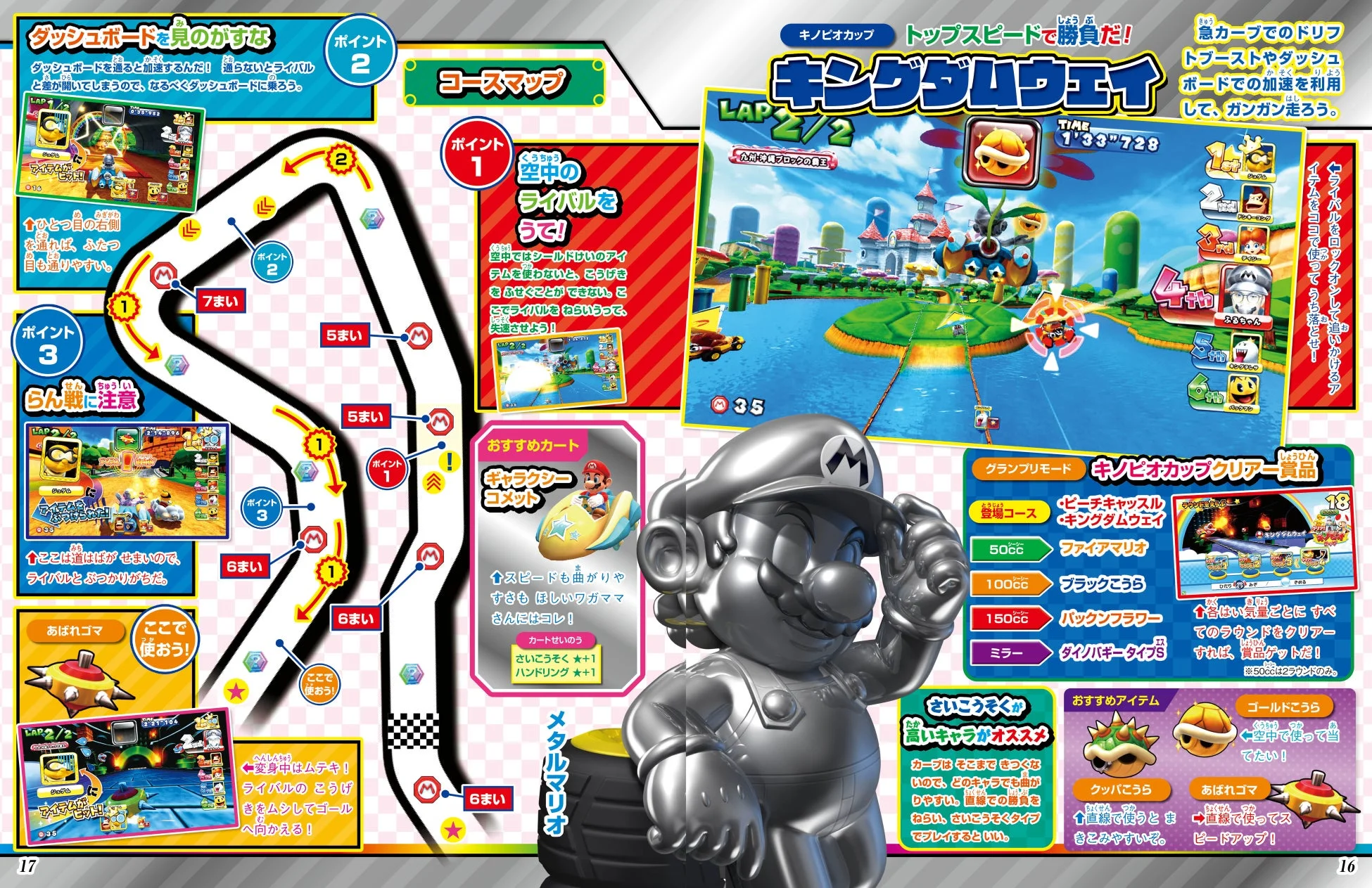 コース攻略のヒント