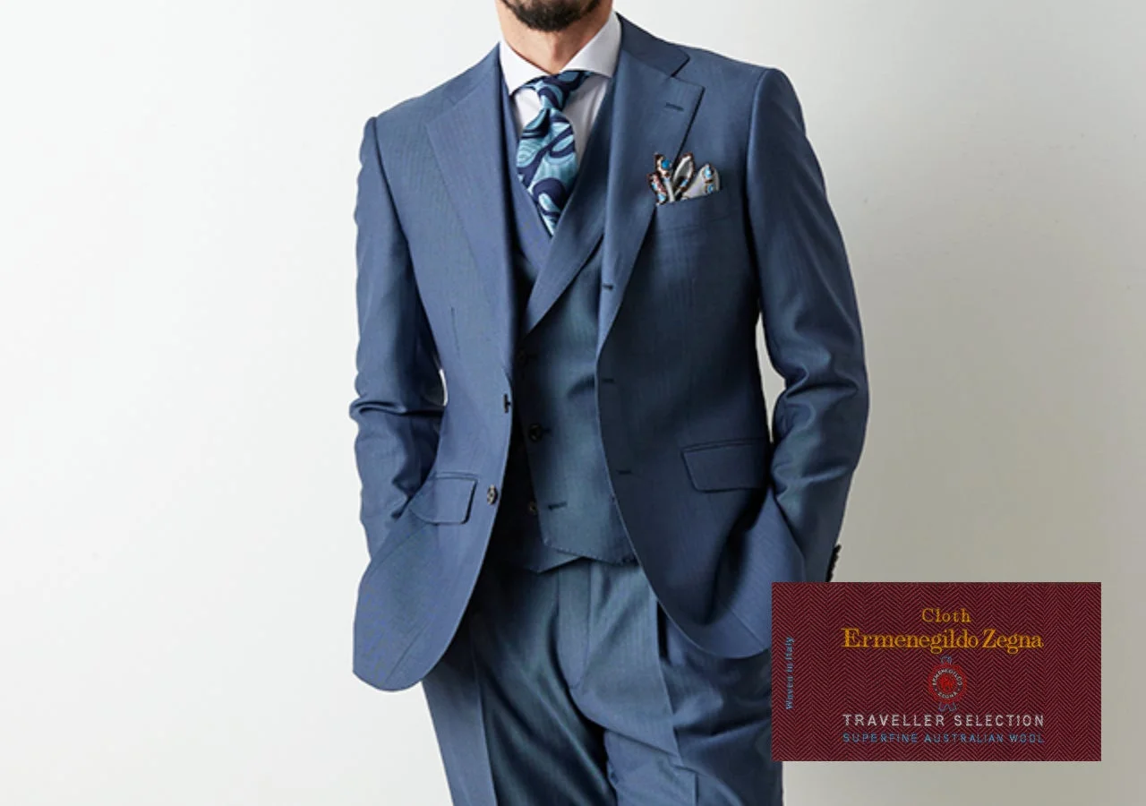 Cloth Ermenegildo Zegna スリーピーススーツ