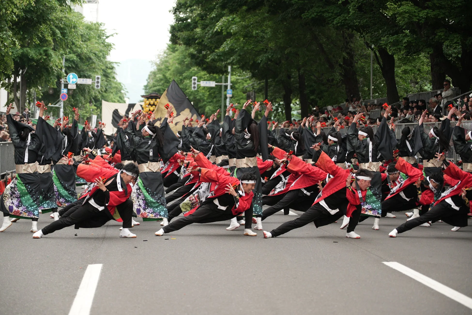 YOSAKOIソーラン祭りパレードの様子3