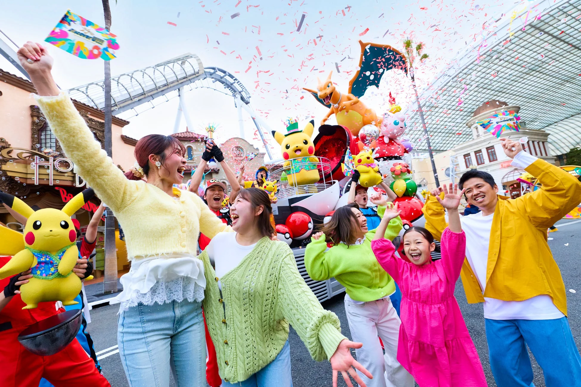 ポケモンパレードの様子