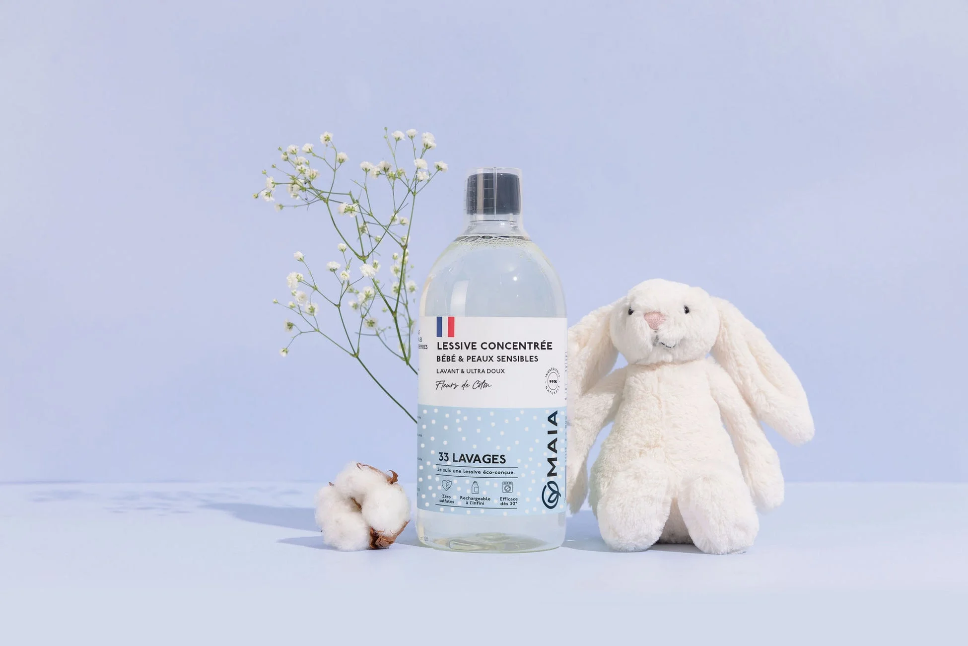 MAIAのベビー&敏感肌用ランドリーソープ