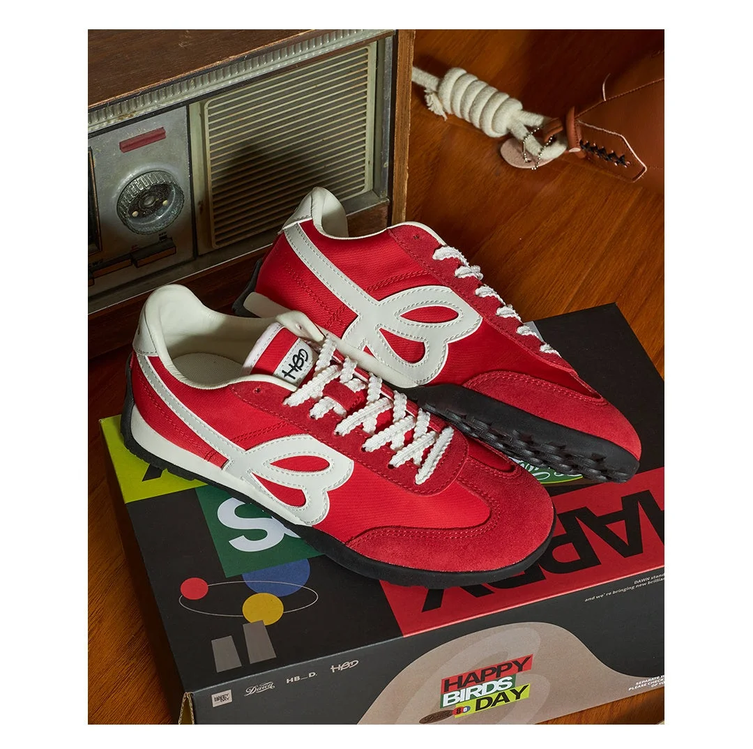 Happy Birds Day シンソールドジョギングシューズ