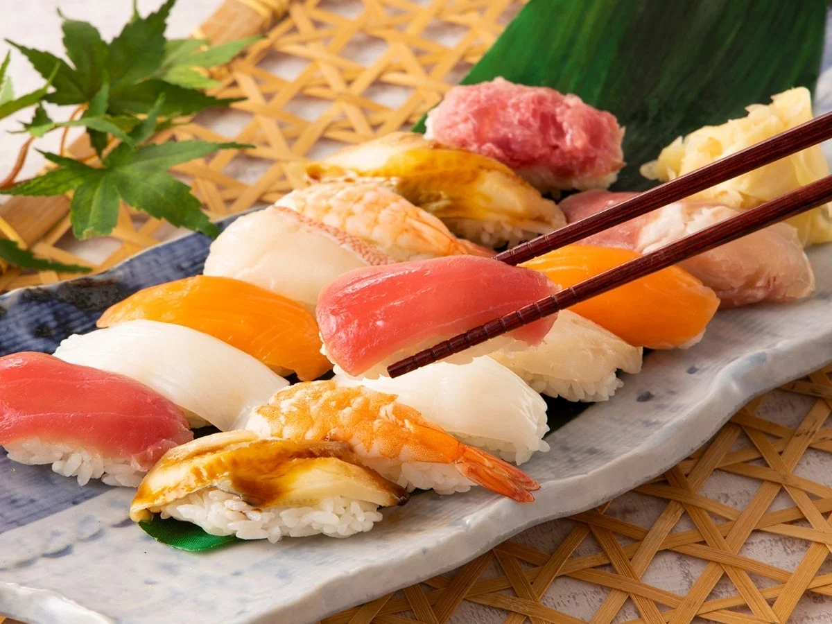 握り寿司の盛り合わせ