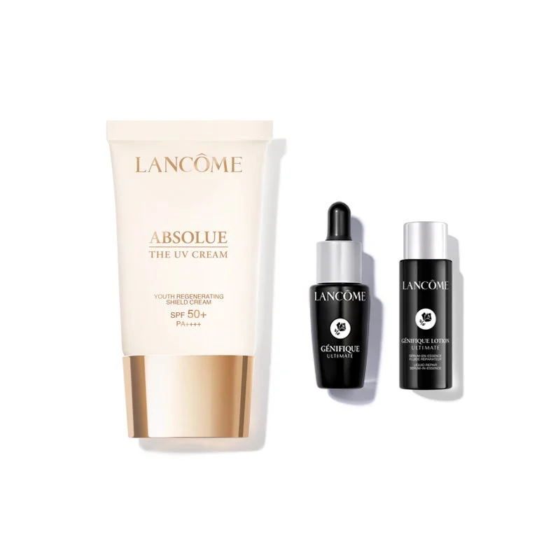 ランコム アプソリュUVクリームとジェニフィック美容液セット