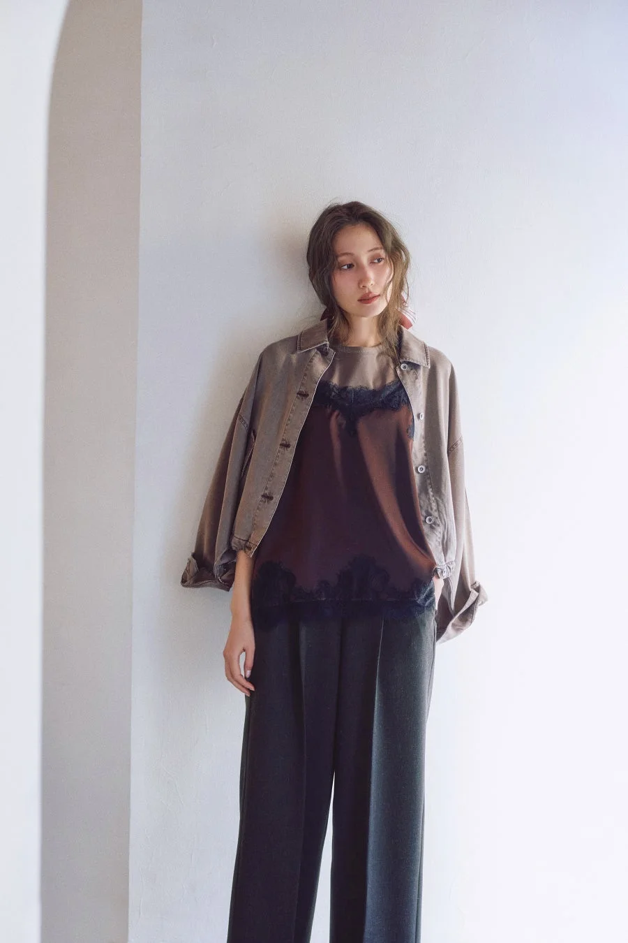 CHOCOLATE BROWNスタイル