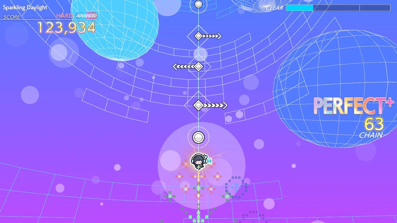 Sparkling Daylightのゲーム画面