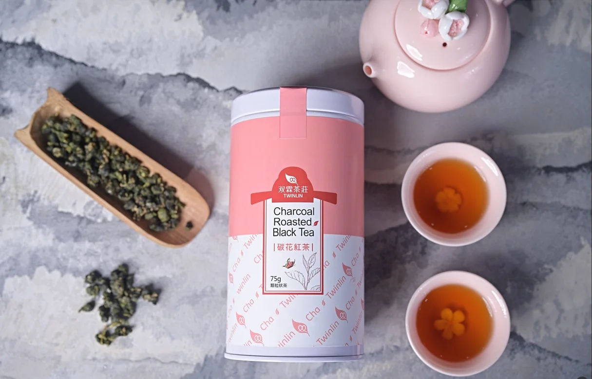 TWINLINブランドの炭焙紅茶