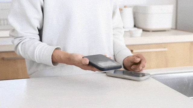 スマートフォンとワイヤレス充電