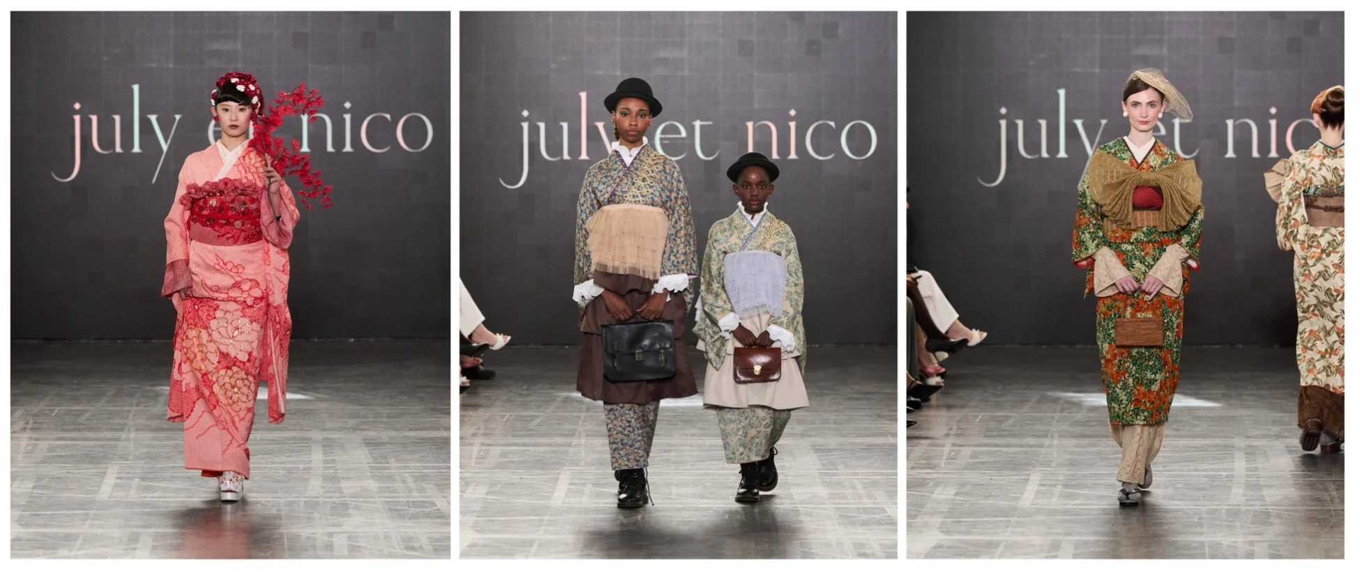 july et nico ランウェイ