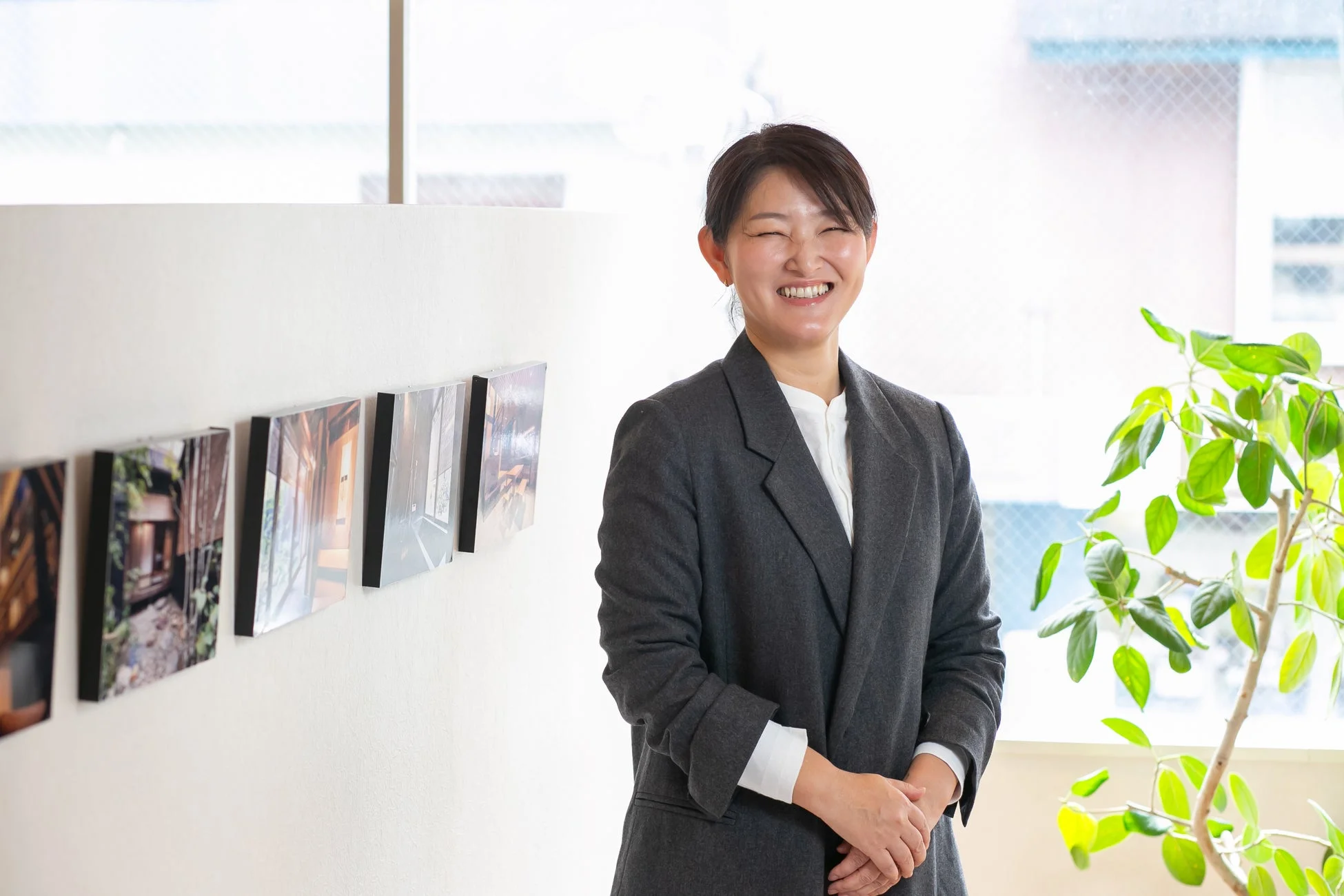 片岡優江氏のポートレート