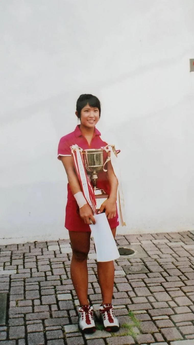 幼少期の秋田史帆選手