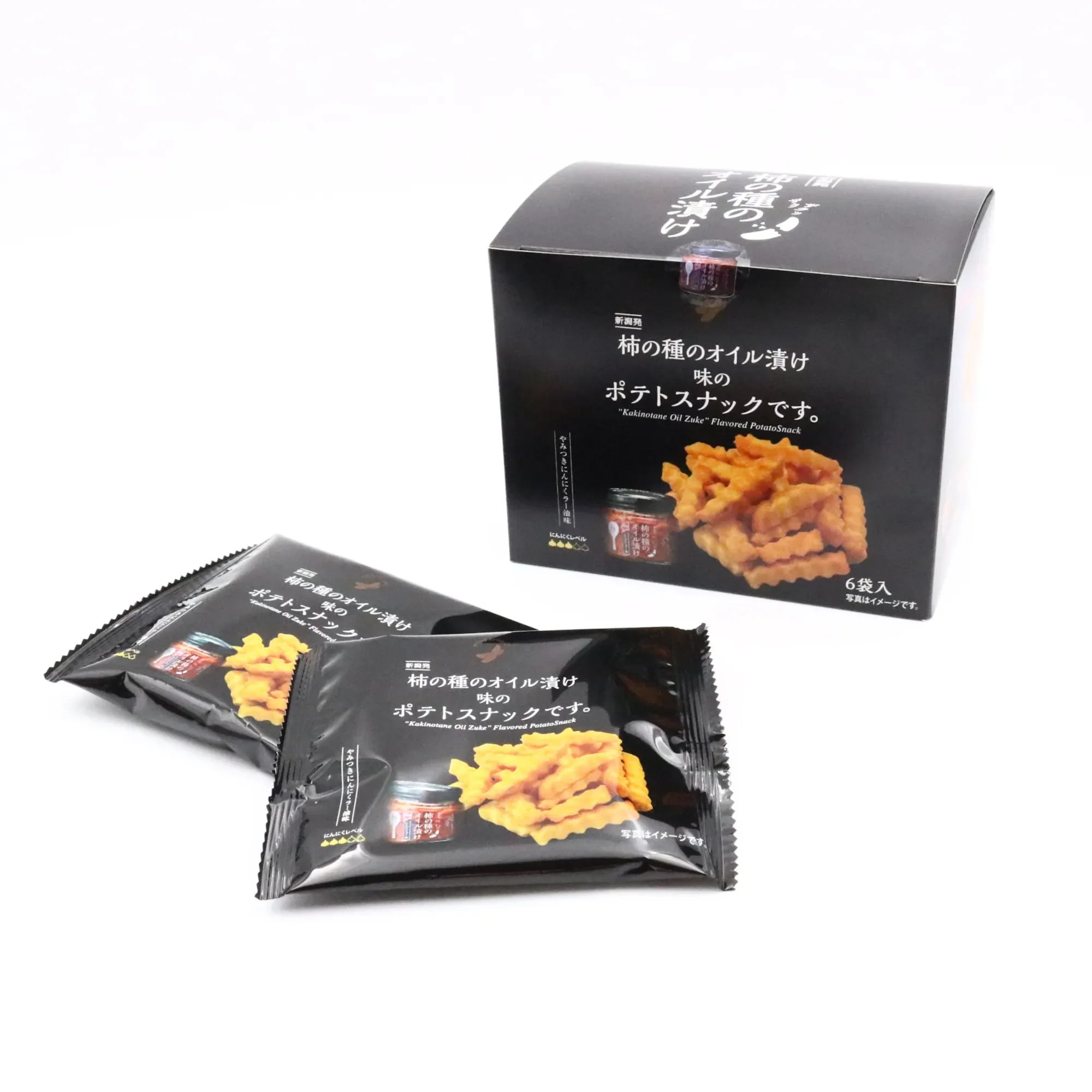 箱入り個包装のポテトスナック