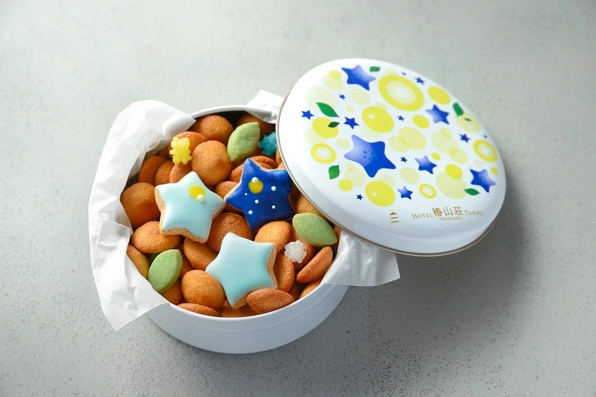 蛍をイメージしたふきよせクッキー缶