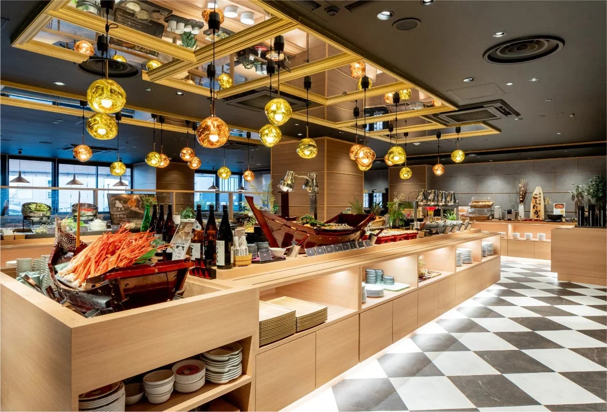 The HARBOR Buffet Diningの内観