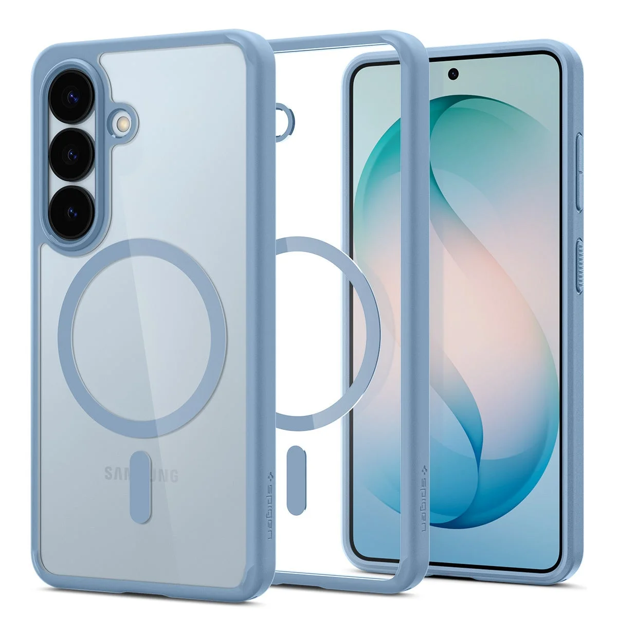 Galaxy S26 ウルトラ・ハイブリッド・マグフィット（ライト・ブルー）
