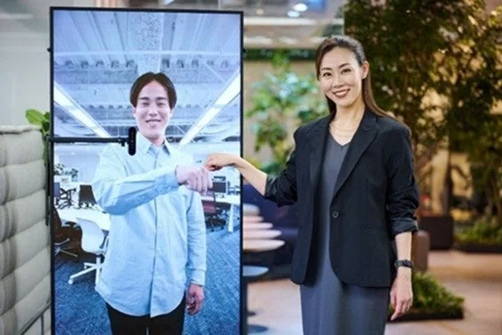 テレプレゼンスシステム「窓」の利用イメージ