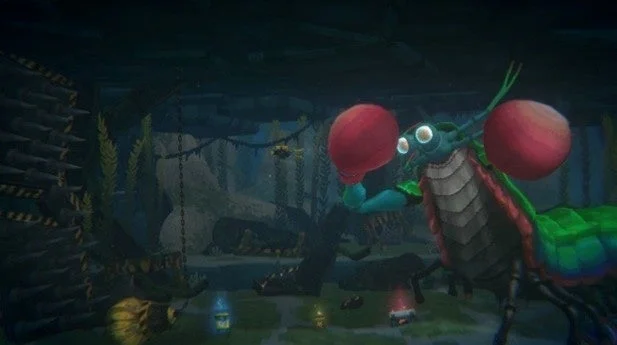 水中生物との遭遇