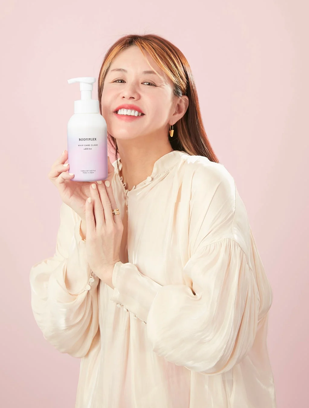 イガリシノブ氏とホイップケアクリア