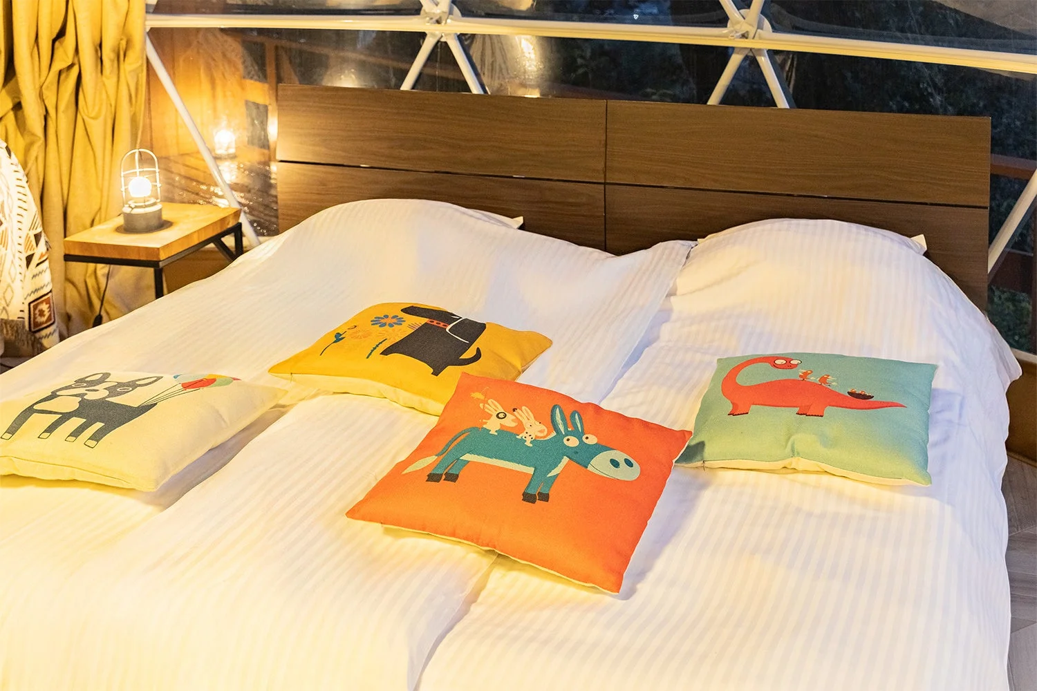 ファミリードームのベッドルーム