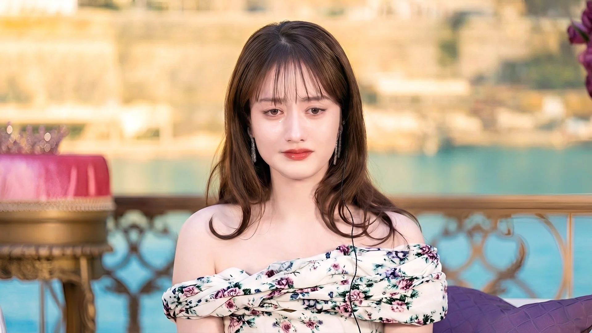 谷まりあが泣くシーン