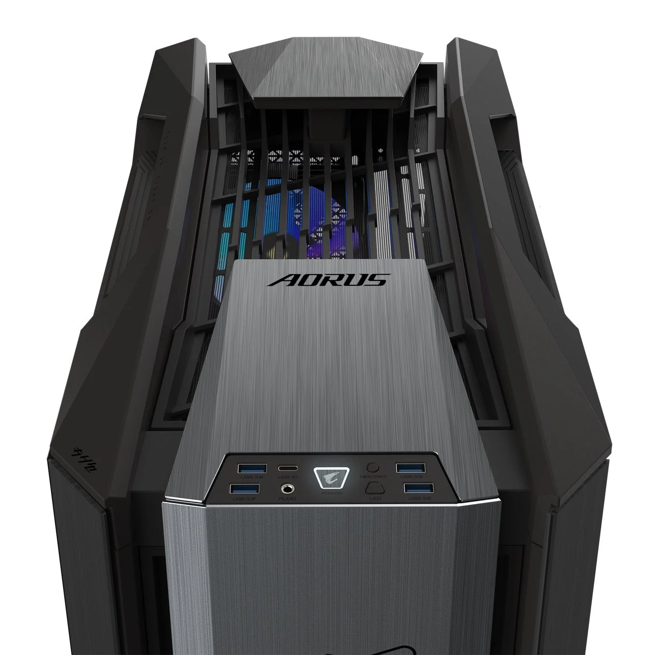 AORUS C601 GLASS 上部