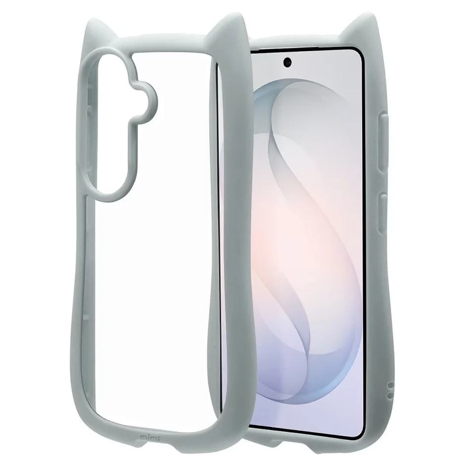 ネコミミケース ライトブルー