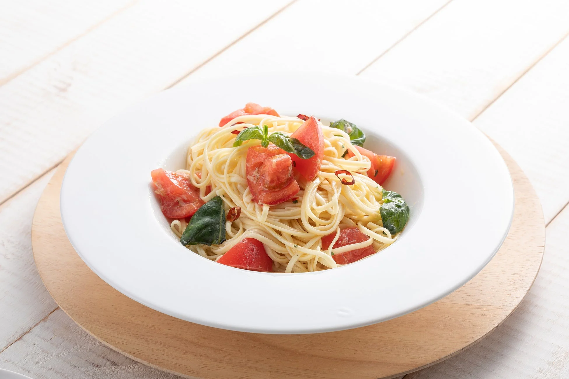 冷製パスタ風ぺペロンラーメン