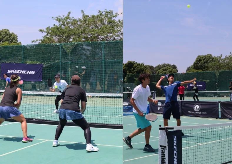 ピックルボールプレーヤー