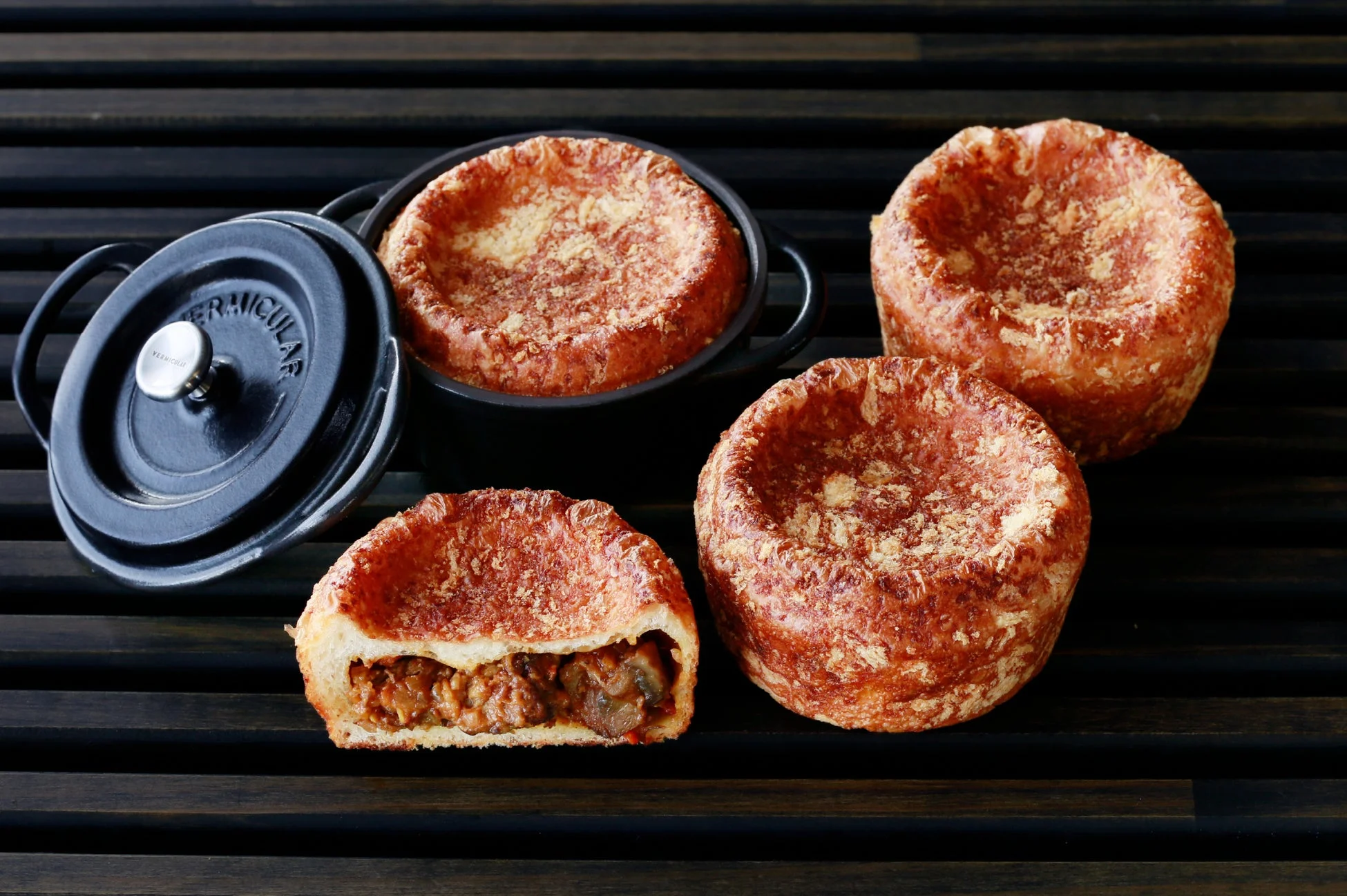 バーミキュラの無水カレーパン